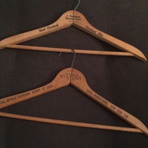 Vintage Wood Hangers